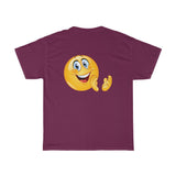 Happy Clapping Emoji Unisex Heavy Cotton Tee