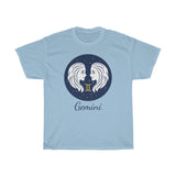 Gemini Zodiac Unisex Heavy Cotton Tee