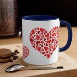 Heart Of Hearts Accent Coffee Mug, 11oz