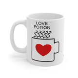 Love Potion Design on Mug 11oz