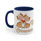 Romanticats Accent Coffee Mug, 11oz
