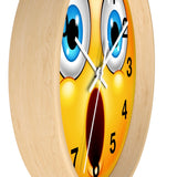 Surprised Emoji Wall clock