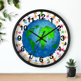 World Harmony Design on a Wall clock