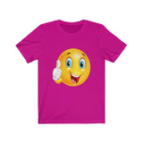 Cheery Emoji Unisex Jersey Short Sleeve Tee