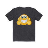 Big Smile Emoticon Unisex Jersey Short Sleeve Tee