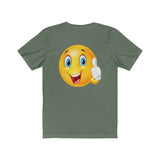 Cheery Emoji Unisex Jersey Short Sleeve Tee