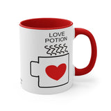Love Potion Design on Accent Mug