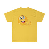 Happy Clapping Emoji Unisex Heavy Cotton Tee