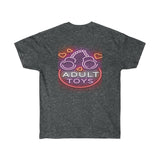 "Adult Toys" design on Unisex Ultra Cotton Tee