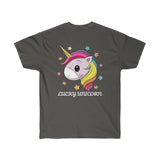 Lucky Unicorn Face Unisex Ultra Cotton Tee