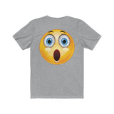 Surprised Emoji Unisex Jersey Short Sleeve Tee