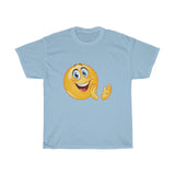 Happy Clapping Emoji Unisex Heavy Cotton Tee