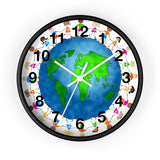 World Harmony Design on a Wall clock