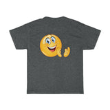 Happy Clapping Emoji Unisex Heavy Cotton Tee
