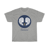 Gemini Zodiac Unisex Heavy Cotton Tee
