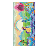 Lucky Unicorns and Dragons Standard Towel, 30x60