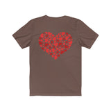 Heart Of Hearts Unisex Jersey Short Sleeve Tee