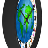 World Harmony Design on a Wall clock