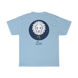 Leo Zodiac Unisex Heavy Cotton Tee