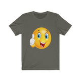 Cheery Emoji Unisex Jersey Short Sleeve Tee