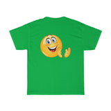Happy Clapping Emoji Unisex Heavy Cotton Tee