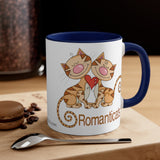 Romanticats Accent Coffee Mug, 11oz