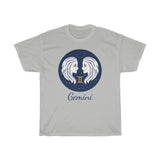 Gemini Zodiac Unisex Heavy Cotton Tee