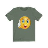 Cheery Emoji Unisex Jersey Short Sleeve Tee