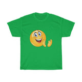 Happy Clapping Emoji Unisex Heavy Cotton Tee
