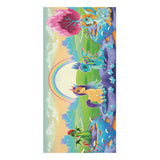 Lucky Unicorns and Dragons Premium Towel