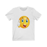 Cheery Emoji Unisex Jersey Short Sleeve Tee
