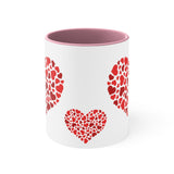 Heart Of Hearts Accent Coffee Mug, 11oz