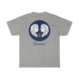 Gemini Zodiac Unisex Heavy Cotton Tee