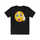 Cheery Emoji Unisex Jersey Short Sleeve Tee