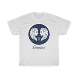 Gemini Zodiac Unisex Heavy Cotton Tee