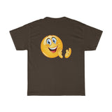 Happy Clapping Emoji Unisex Heavy Cotton Tee