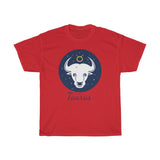 Taurus Zodiac Unisex Heavy Cotton Tee