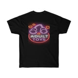 "Adult Toys" design on Unisex Ultra Cotton Tee