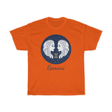 Gemini Zodiac Unisex Heavy Cotton Tee