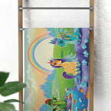 Lucky Unicorns and Dragons Standard Towel, 30x60