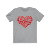 Heart Of Hearts Unisex Jersey Short Sleeve Tee