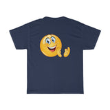 Happy Clapping Emoji Unisex Heavy Cotton Tee