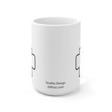 Love Potion Design on Ceramic Mug 15oz