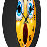 Surprised Emoji Wall clock