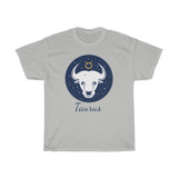 Taurus Zodiac Unisex Heavy Cotton Tee