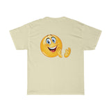 Happy Clapping Emoji Unisex Heavy Cotton Tee