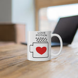 Love Potion Design on Mug 11oz
