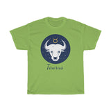 Taurus Zodiac Unisex Heavy Cotton Tee