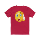 Cheery Emoji Unisex Jersey Short Sleeve Tee