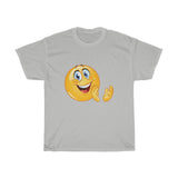 Happy Clapping Emoji Unisex Heavy Cotton Tee